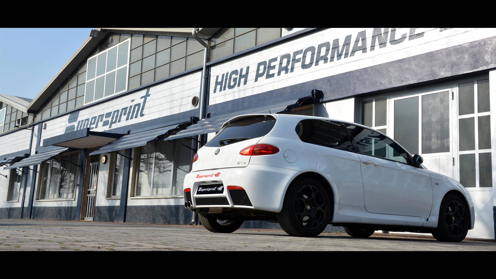 Alfa Romeo 147 GTA - Impianto di scarico completo Supersprint